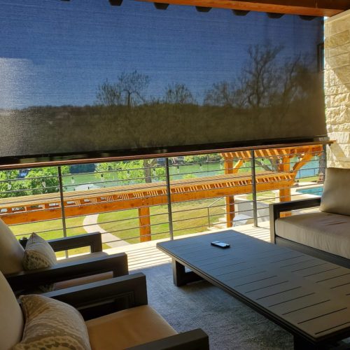outdoor living space